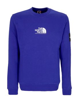 Felpa Girocollo Uomo Seasonal Fine Crew Lapis Blue