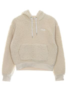 Felpa Cappuccio Donna Yule Sherpa Hoodie Brazilian Sand