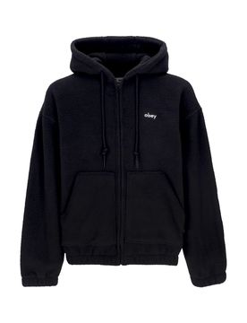 Felpa Cappuccio Zip Uomo Gaze Hood Jacket Black