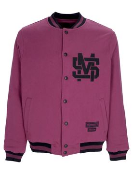 Felpa College Uomo Monogram Varsity Purple