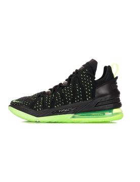 Scarpa Basket Uomo Lebron Xviii Black/electric Green/black