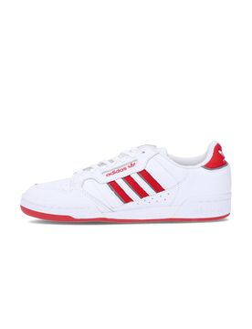 Scarpa Bassa Uomo Continental 80 Stripes Cloud White/collegiate Red/grey Three
