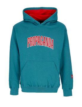 Felpa Cappuccio Uomo College Hoodie Petrol