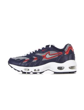 Scarpa Bassa Uomo Air Max 96 Ii Midnight Navy/metallic Silver/cool Grey