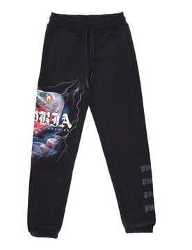 Pantalone Tuta Leggero Uomo Snake Pants Black