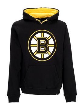Felpa Cappuccio Uomo Nhl Ballpark Hoodie Bosbru Jet Black