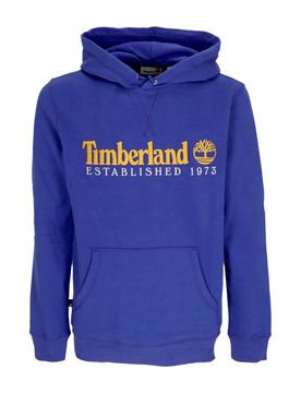 Felpa Cappuccio Uomo L/s 50th Anniversary Est Hoodie Clematis Blue