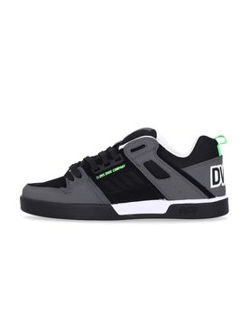 Scarpe Skate Uomo Comanche 2.0+ Black/charcoal/lime Nubuck