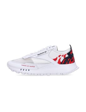 Scarpa Bassa Uomo Reebok X White/red