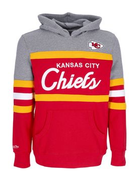 Felpa Cappuccio Uomo Nfl Headcoach Hoodie Kanchi Scarlet