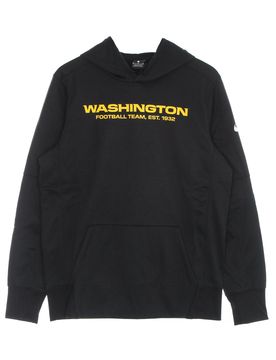 Felpa Cappuccio Uomo Nfl Prime Logo Therma Pullover Hoodie Wasfte Black/original Team Colors