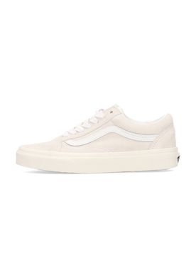 Scarpa Bassa Uomo Old Skool Pig Suede Blanc De Blanc