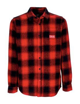 Camicia Manica Lunga Uomo Indy Flannel X Independent Red