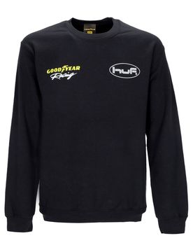 Felpa Girocollo Uomo F1 Crewneck X Goodyear Black