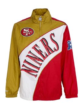Giacca a Vento Uomo Nfl Arched Retro Lined Windbreaker Saf49e Multi/white