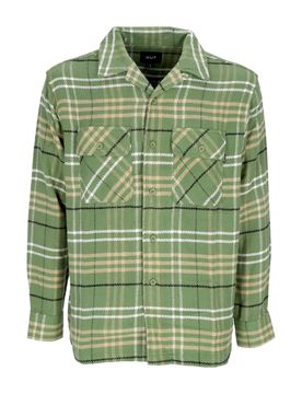 Camicia Manica Lunga Uomo Westridge Woven Shirt Avocado