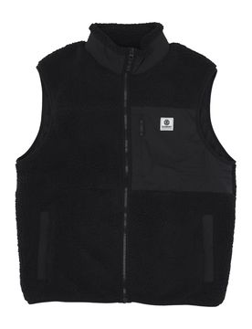 Smanicato Uomo Lake Vest Sherpa Flint Black