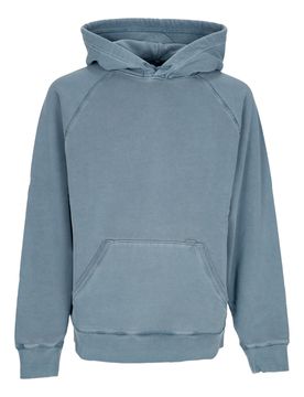 Felpa Cappuccio Uomo Taos Hooded Vancouver Blue Garment Dye