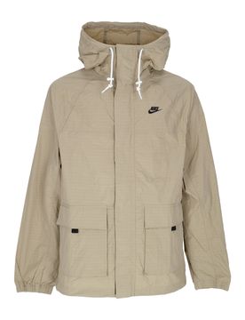 Giacca a Vento Uomo Sportswear Club Bandon Jacket Khaki/black