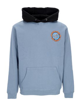 Felpa Cappuccio Uomo Speed Mfg Dot Hoodie Dusty Blue