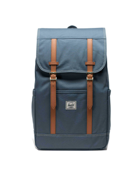 Zaino Unisex Retreat Backpack Blue Mirage/white Stitch