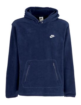 Felpa Cappuccio Uomo Club Winterized Hoodie Midnight Navy/white