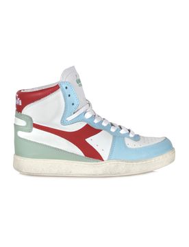 Sneakers - 410934 - Bianco/Azzurro