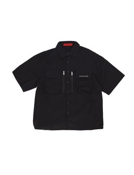 Camicia Manica Corta Uomo Acu Short Sleeve Shirt Black
