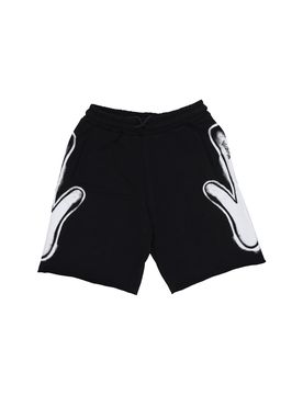 Pantalone Corto Tuta Uomo Side Logo Short Black