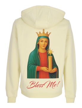Felpa Cappuccio Uomo Marias Del Pilar Hoodie Soft Yellow