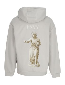 Felpa Cappuccio Uomo 7sins Envy Hoodie Light Asphalt