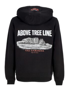 Felpa Cappuccio Uomo Wn Above Treeline Valgardena Siusi Hoodie Black