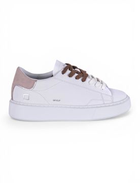 DATE - Sneakers - 470674 - Bianco/Rosa