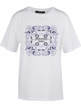 T-shirt - 470618 - Bianco/Blu