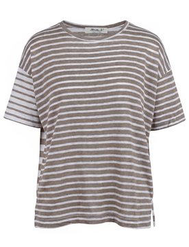T-shirt - 471384 - Kaki/Latte