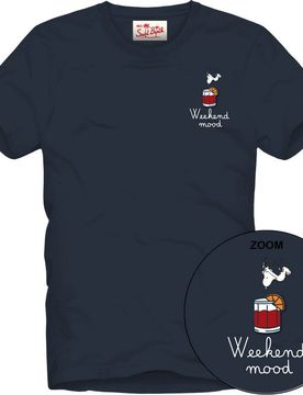 T-shirt con stampa frontale POT0001-00559L