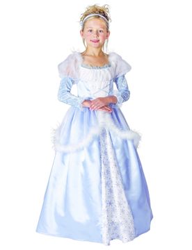 Bezaubernde Prinzessin Kinderkostüm blau