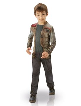 Finn Star Wars Kinderkostüm Lizenzware grau-braun