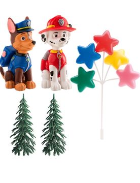 Tionsset PAW Patrol für Kuchen - bunt