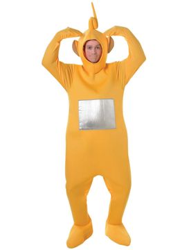 Teletubbies Laa Laa Unisex-Kostüm Lizenzware gelb-silber - unisex