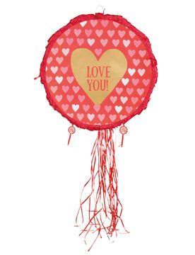 Piñata Love you rosa 40 cm