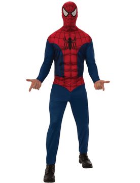 Spider-Man-Herrenkostüm blau-rot - male