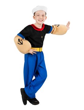 Popeye Lizenzkostüm für Jungen bunt - male