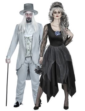 Paarkostüm Geister Herr und Geister Dame - female