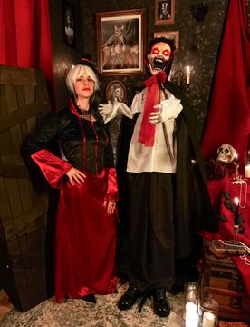 Vampir Dekofigur Animatronic 175 cm