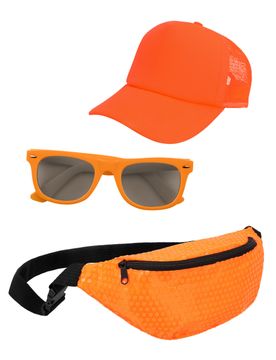 Er Jahre Accessoire Set orange