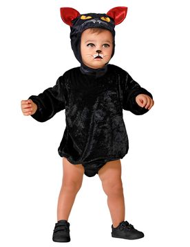 Katzenkostüm in Schwarz für Babys