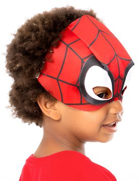 Spiderman Maske für Kinder rot
