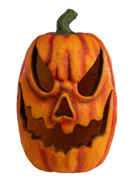 Kürbis orange, leuchtend - 40 cm