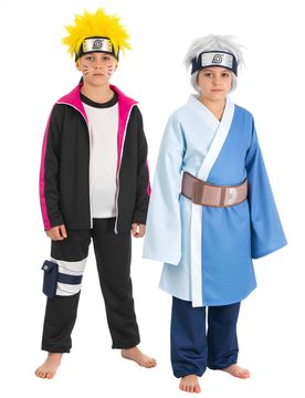 Mitsuki und Boruto Paarkostüm für Kinder
